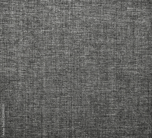 Textured gray natural fabric . 