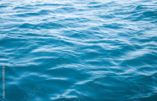 Sea surface with waves