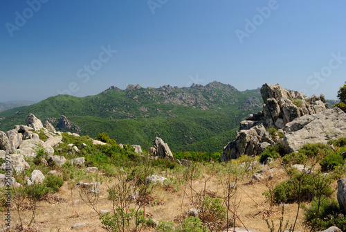 Veduta dei Monte Sette Fratelli da Monte Eccas photo