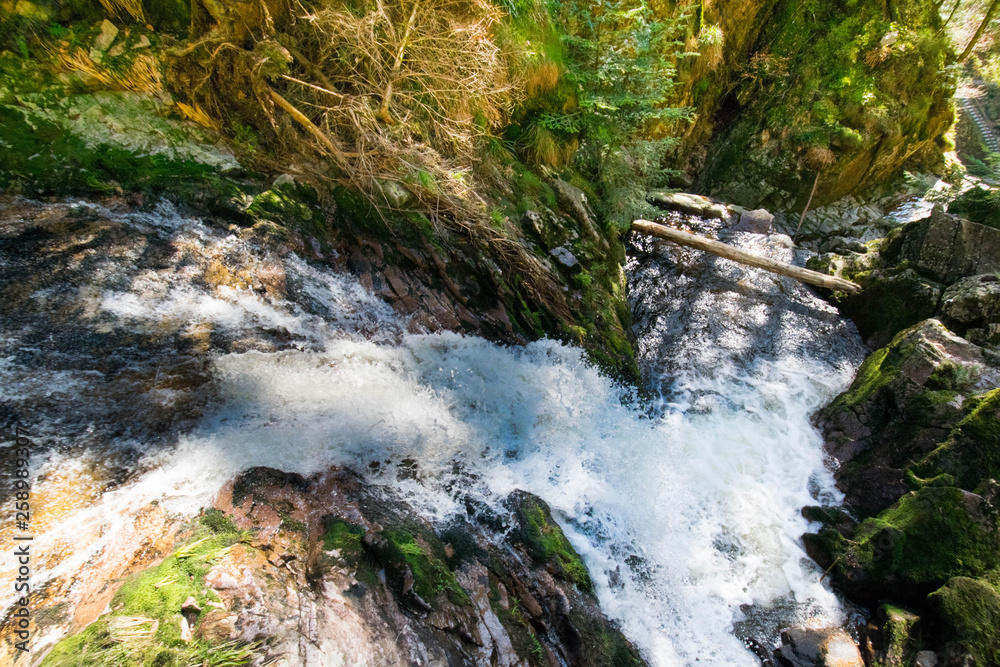 Allerheiligen Wasserfälle im Schwarzwald bei Oppenazu Allerheiligen Wasserfälle im Schwarzwald bei Oppenazu