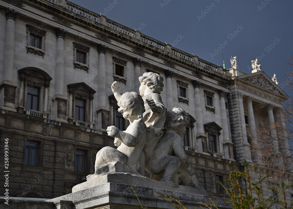 Obraz premium Sculpture in Vienna.