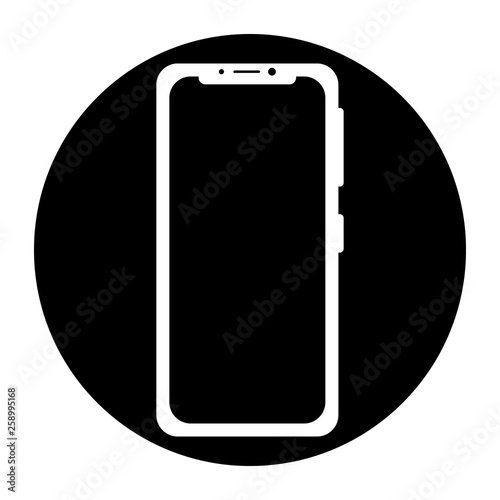 Mobile icon vector illustration