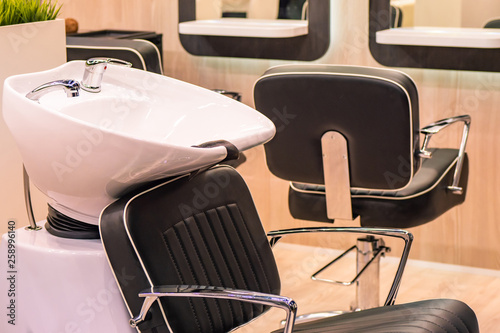 Hairdresser sink. Sink for ...