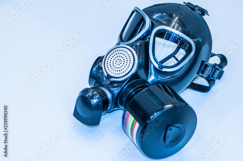 Modern gas mask. Respirator...