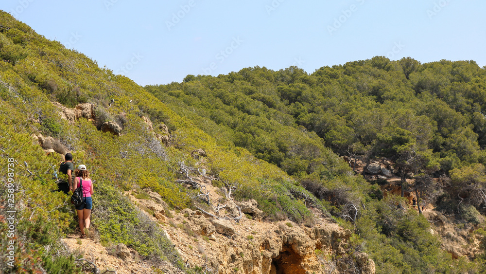 Obraz premium Tamarit Castle near Tarragona, Spain. Taken in July 2018