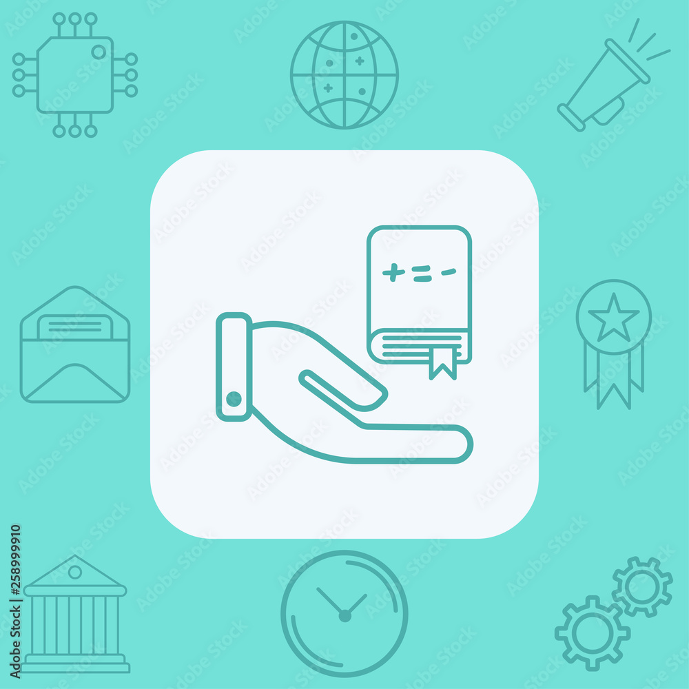 Book vector icon sign symbol Book vector icon sign symbol