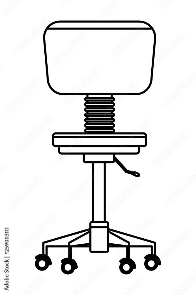 office chair icon black and white office chair icon black and white