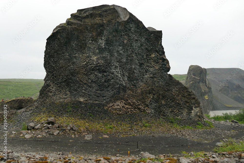 Peculiar rock formation 