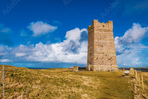 Kitchener Memorial at Marwick Head, Orkney, UK photo