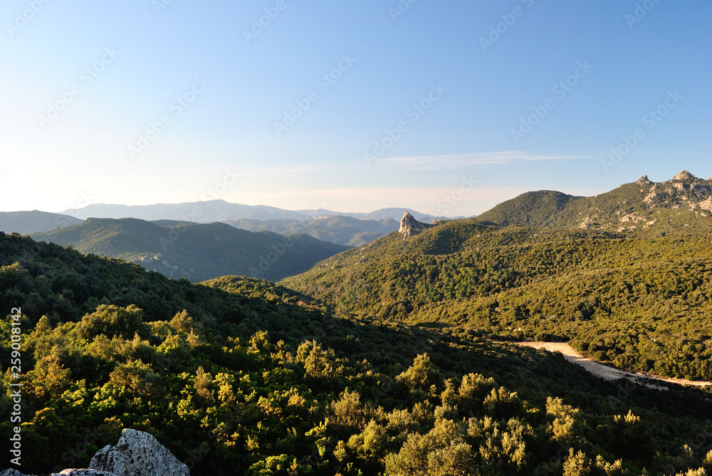 Panorama sul Monte Sette Fratelli