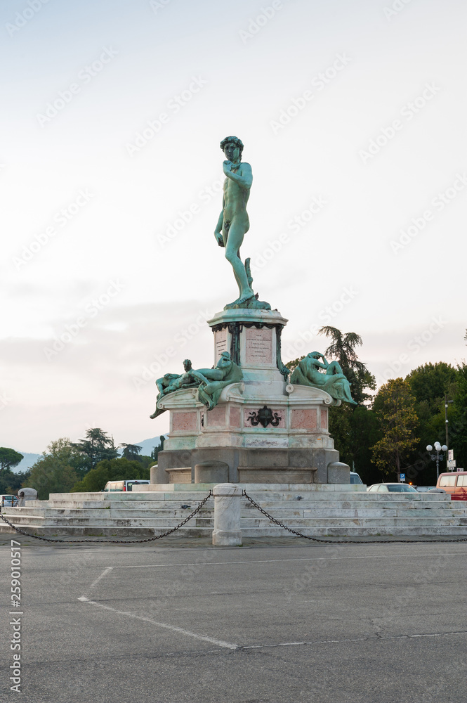 Statue of David on Piazzale Michelangelo Michelangelo Square