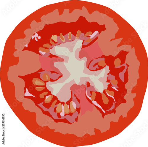 Tomato slice