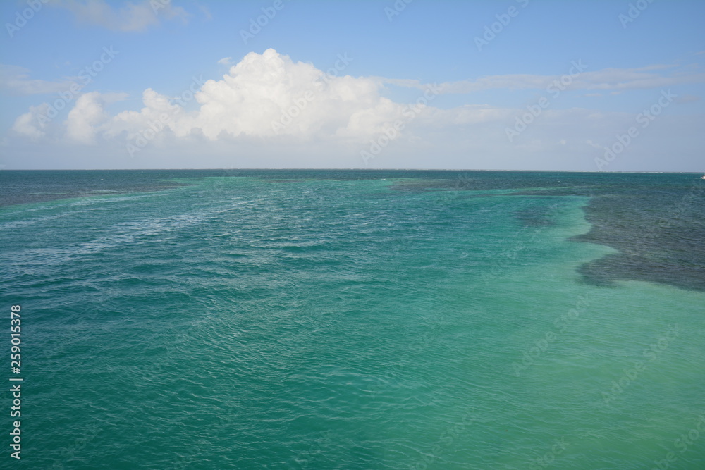 Plage The Split Caye Caulker Belize