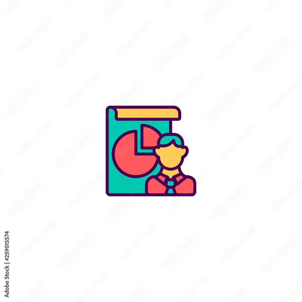 Project management icon vector design Project management icon vector design