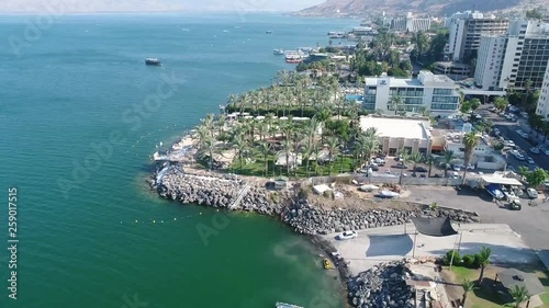 The Sea of ​​Galilee. The place where Jesus walked on the water.