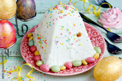 Russian Easter cheese paskha
