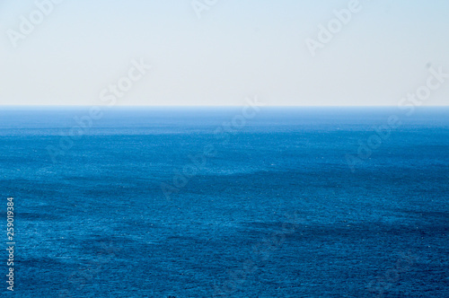 sea and blue sky