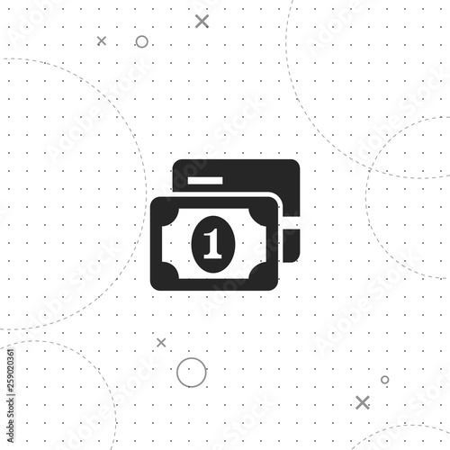 Credit cart, money, vector best flat icon
