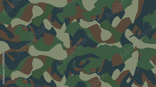 Background texture military camouflage repeats army green hunting