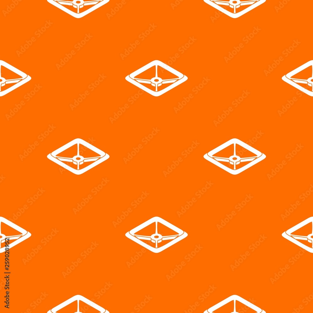 Square tap gas pattern vector orange for any web design best Square tap gas pattern vector orange for any web design best