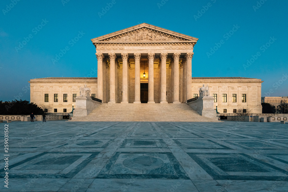 The Supreme Court, in Capitol Hill, Washington, DC