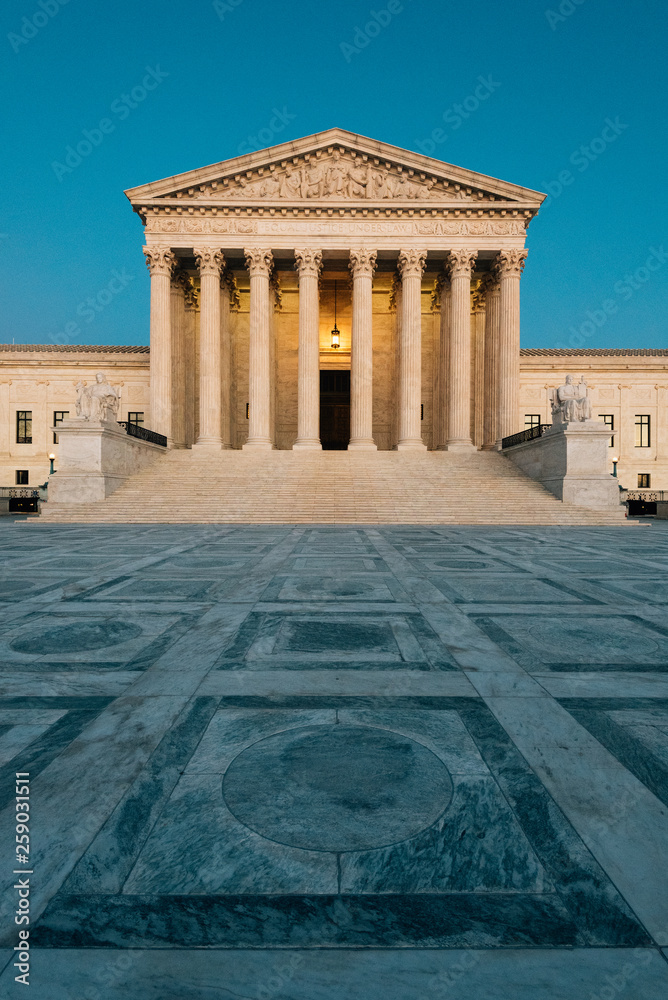 The Supreme Court, in Capitol Hill, Washington, DC
