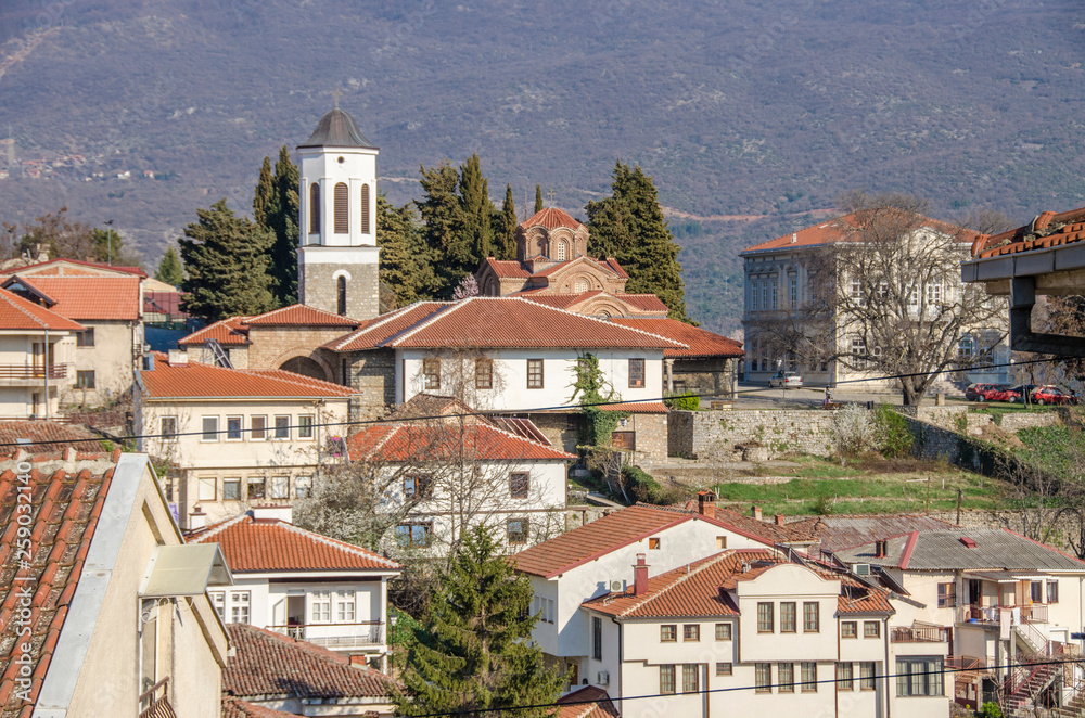 Ohrid old town – Macedonia, Holy Mary Peryvleptos church