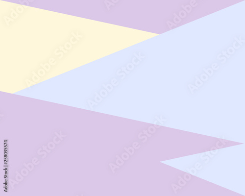 modern pattern summer print yellow lilac triangles