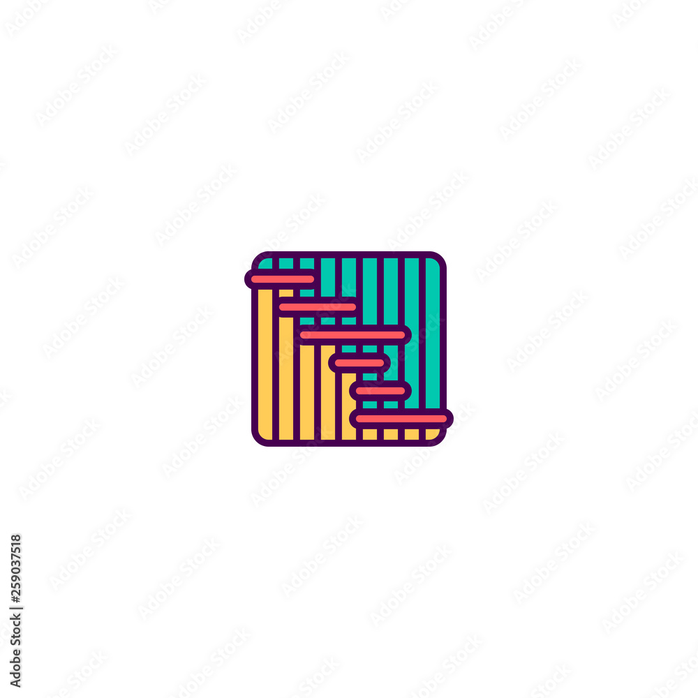 Modern and minimalist icon design. Management icon vector design Modern and minimalist icon design. Management icon vector design