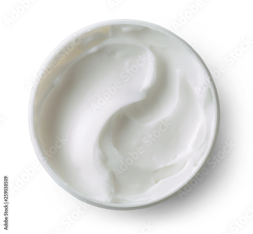 white cocmetic cream