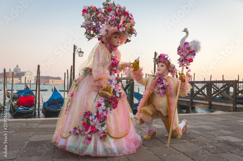 Costumes and masks for the Venice carnival 2019 © Restuccia Giancarlo