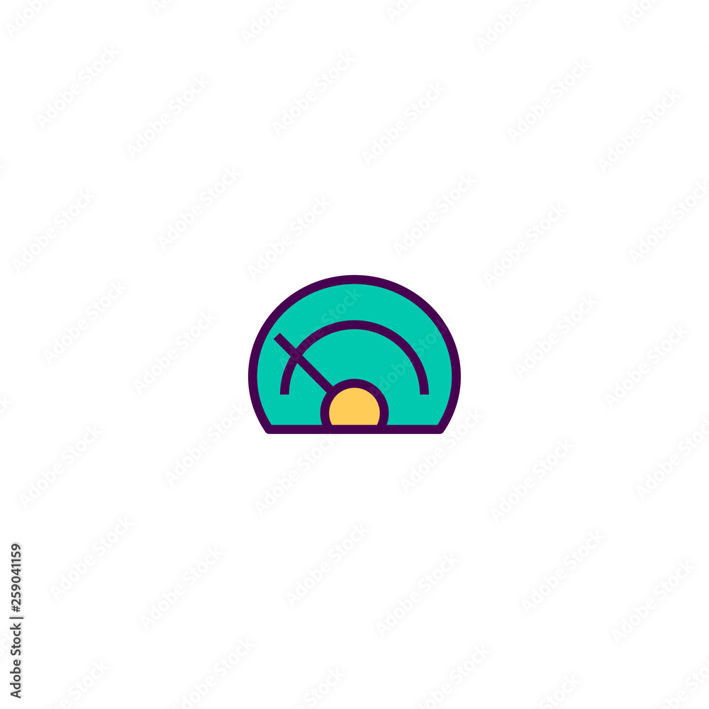 Speedometer icon design. Transportation icon vector design Speedometer icon design. Transportation icon vector design