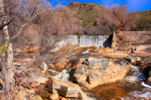 Sabino Canyon Creek in Tucson, Arizona photo