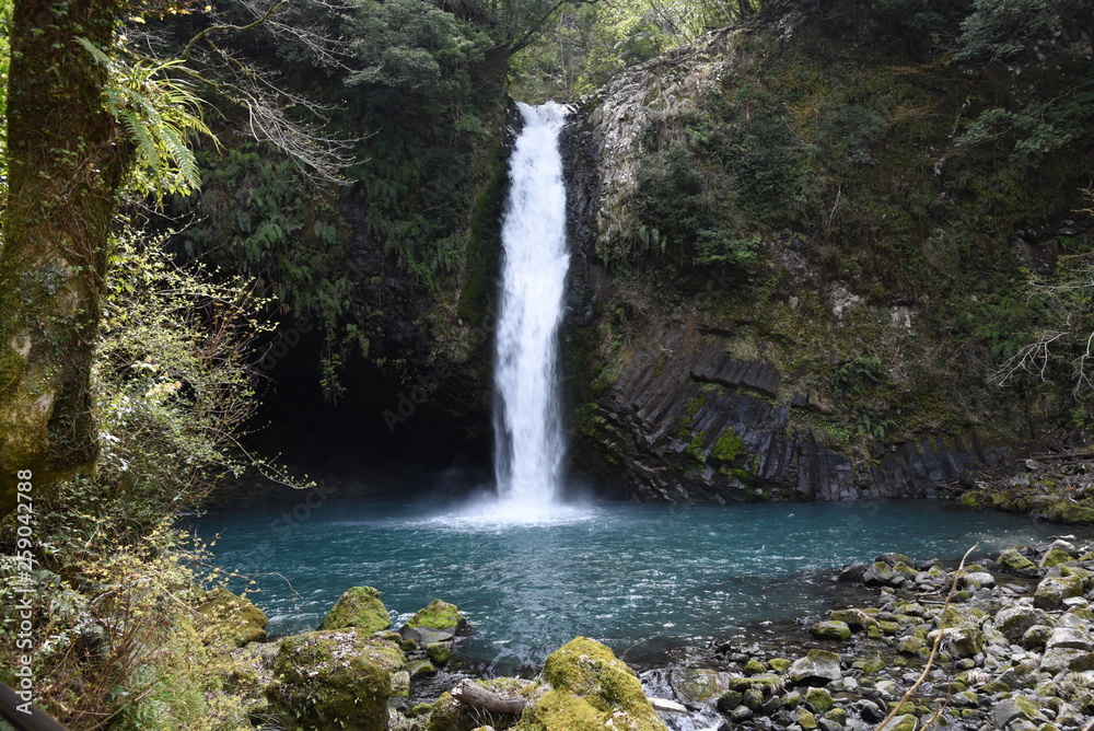 The famous waterfall of Japan. 