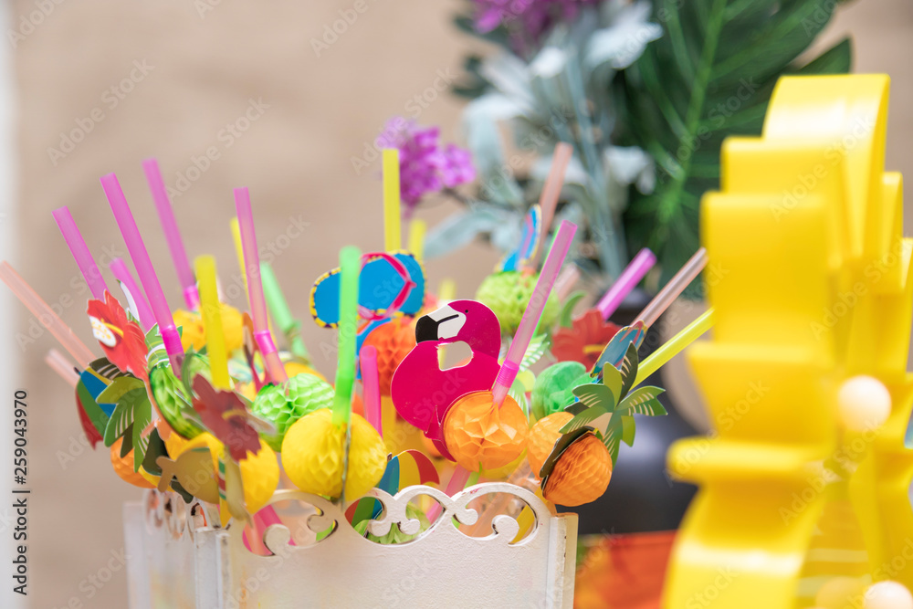 Naklejka premium children's party decoration