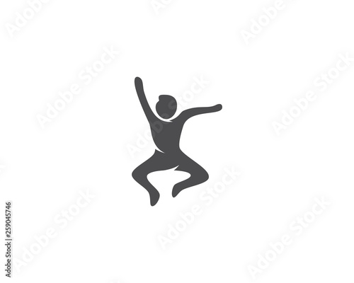 People jump concept
