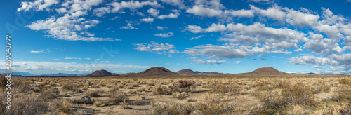 Extinct volcanoes in Mojave desert preserve
