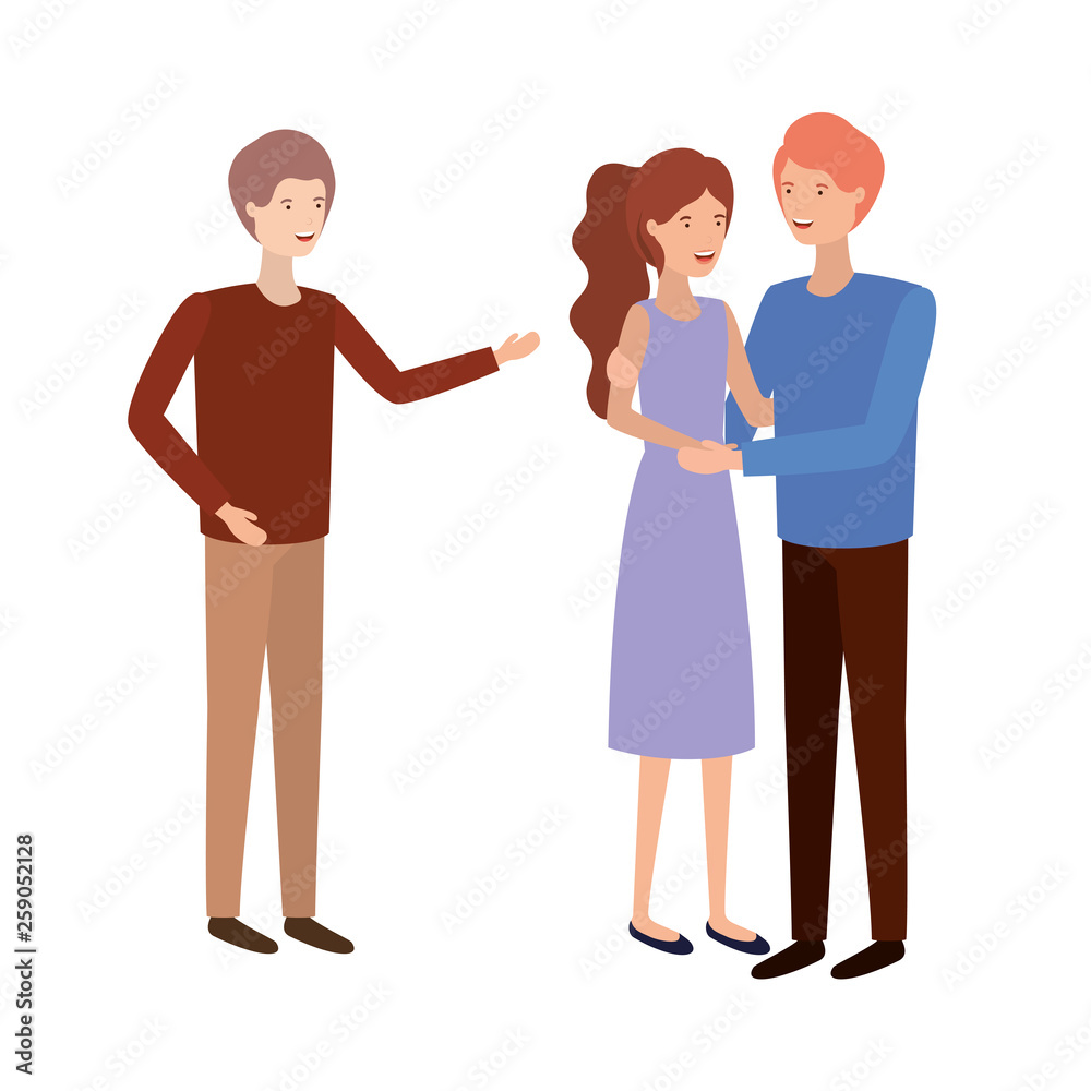 group of people avatar character group of people avatar character