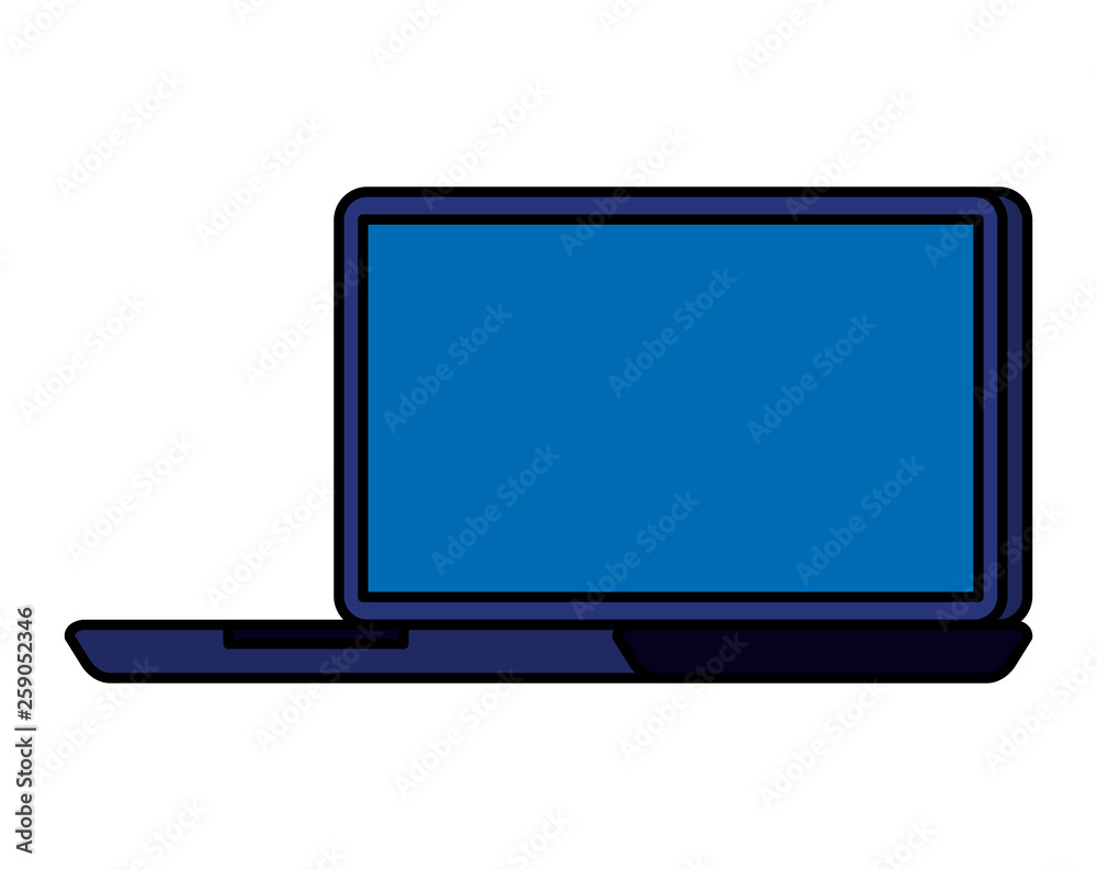laptop computer isolated icon laptop computer isolated icon