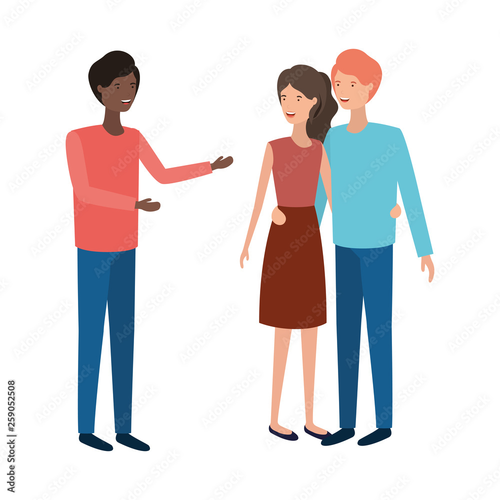 group of people avatar character group of people avatar character