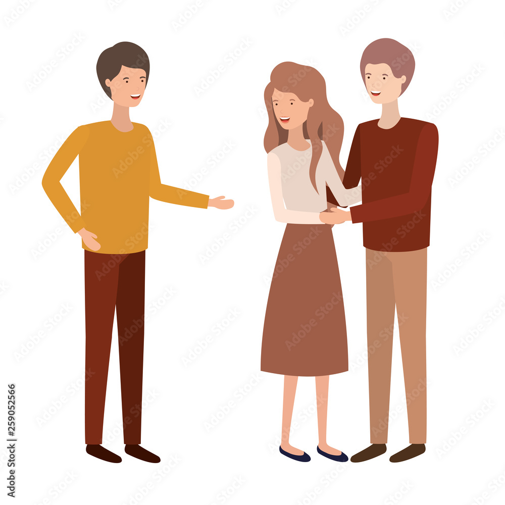 group of people avatar character group of people avatar character