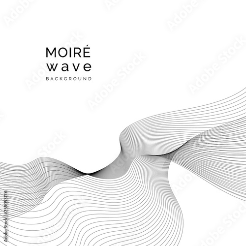 Moiré pattern background