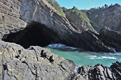 Australian Coastline Hallidays Point New South Wales rugged terrain landscape photo