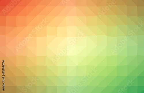 vector abstract irregular polygon background with a triangle pattern in full multi color - rainbow spectrum
