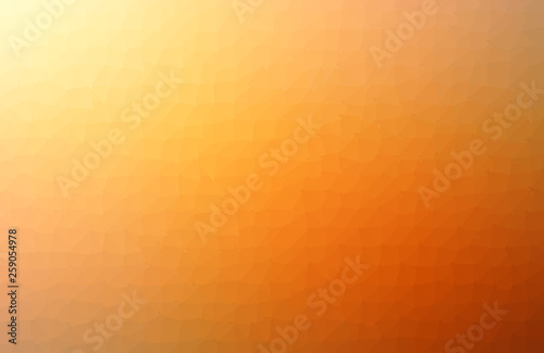 Abstract Orange polygon geometric background. Low Poly Style, Business Design Templates. Vector and illustration.