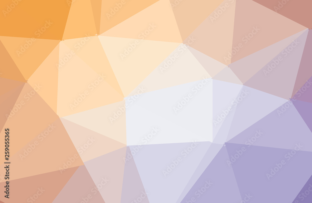 Fototapeta premium Colorful light polygonal illustration, which consist of triangles. Triangular design for your business. Creative geometric background in Origami style with gradient