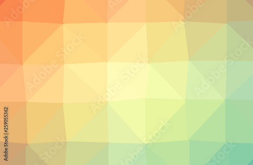 Colorful light polygonal illustration, which consist of triangles. Triangular design for your business. Creative geometric background in Origami style with gradient