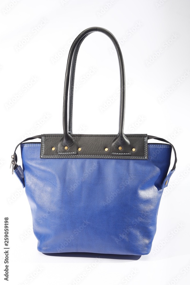 Naklejka premium leather bag fashion accessory