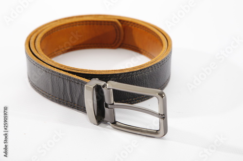 leather belt fashion accessory