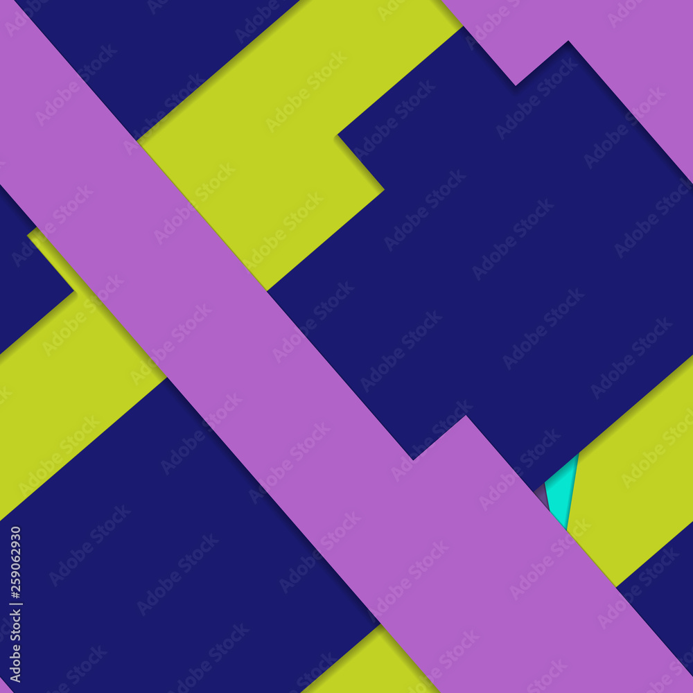 Flat material design - Creative vector trend seamless Flat material design - Creative vector trend seamless